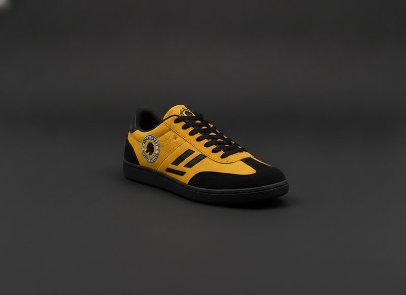Duck Crazy retro court trainers